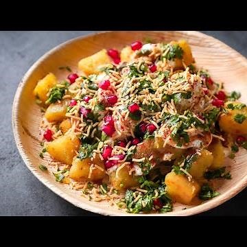 Shakarkandi chaat - Sweet potato chaat - Healthy fast recipe