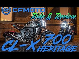 2022 CFMoto CL-X 700 Heritage Ride & Review