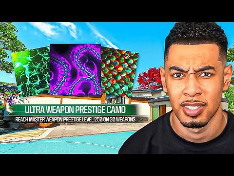 Unlocking ULTRA WEAPON PRESTIGE CAMO in BO7 is too hard..