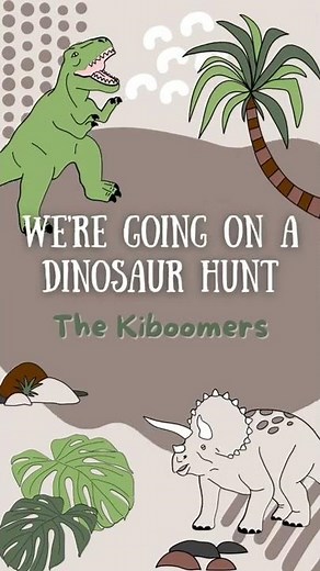 We're Going On A Dinosaur Hunt | The Kiboomers #shorts
