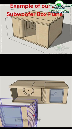 DIY Subwoofer Box Build: Flat Pack & Plexiglass! #shorts