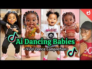 New Viral Dance Challenge 🔥~ Best Ai Dancing Babies | Tiktok Dance Challenge