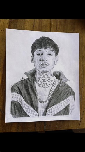 Dibujo a Lápiz del Gran Natanael Cano