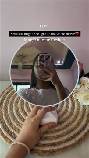Magic Mirror ।।how to make magic mirror #viralshort #uniquegiftideas #magicmirror