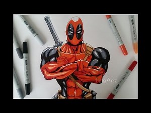 Drawing Deadpool