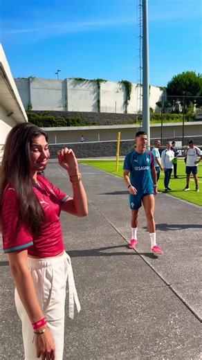 Meeting Cristiano Ronaldo: Celine Dept's Emotional Moment