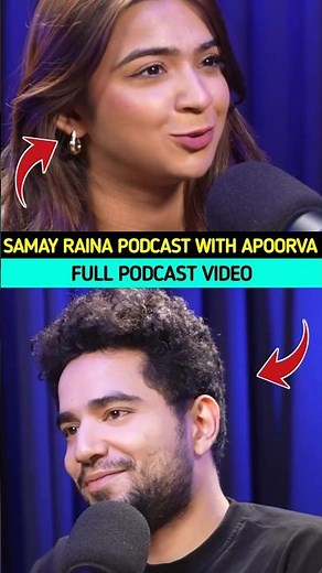 samay Raina Podcast With Apoorva Full Video|| apoorva podcast with samay Raina #samayraina #viral