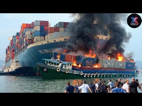 Most Shocking Ship And Boat Collisions Ever Caught on Camera!
