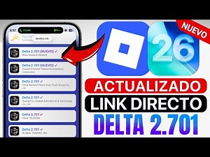 UPDATED Direct Link! Install DELTA EXECUTOR v2.701.966 ON iOS (LATEST VERSION)