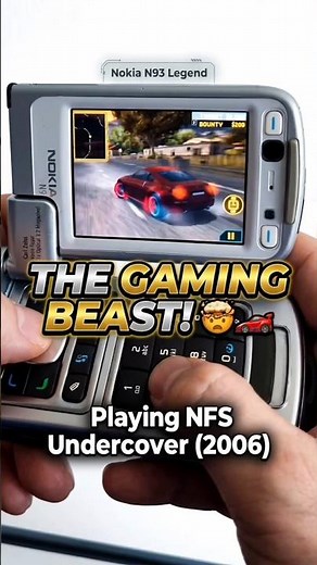 ​🤔Better than an iPhone? The 2006 GAMING Legend! (Nokia N93)#y2k #classicgaming #retrogamer