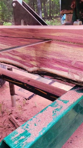 beautiful eastern red cedar lumber on the hm122 #wood #woodworking #diy