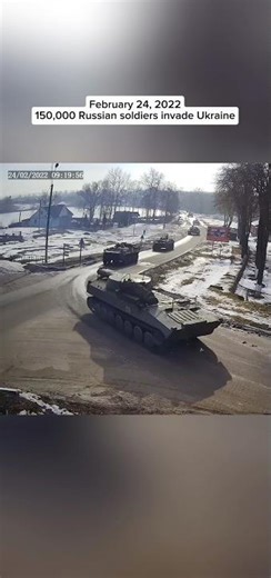 24 February 2022 Russia invades Ukraine
