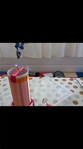 Testing my tesla coil with a new power supply #electricity #highvoltage