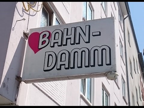 BAHNDAMM PUFF Red Light District Dusseldorf Germany located on a street called Hinter dem Bahndamm