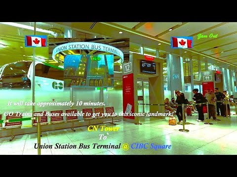 Downtown Life 🚶🍦 TORONTO 🟥 🍁 🟥 CN Tower 🚶🚶Union GO Bus Terminal #Summer2025 #TorontoBestAttractions