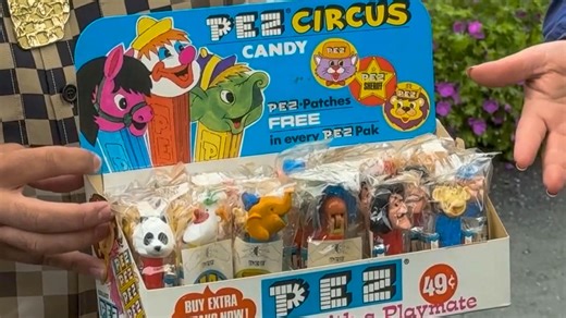 Appraisal: PEZ Dispenser Collection with Store Display, ca. 1975 | Antiques Roadshow