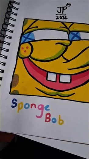 Posca SpongeBob Drawing From New Movie! 💀🤯🎬