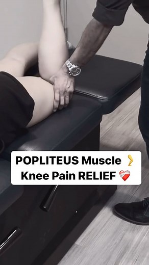 Soft tissue release of the POPLITEUS muscle using a pin & stretch technique. The politeus muscle can be quite involved in many knee conditions. Symptoms can include pain & pressure deep in the knee or in the back of the knee. This muscle is involved in UNLOCKING your knee during flexion and extension in the gait cycle! #knee #kneepain #popliteus #kneeinjury #pfs #kneetendonitis #gait #gaitcorrection #kneeinstability #kneestability #softissuetherapy #fascia #deeptissue #activereleasetechnique #pi