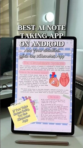 BEST ANDROID APP FOR NOTE-TAKING 🤖 AI turns notes into study guides instantly YOU NEED THIS?!