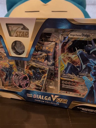 Unboxing Dialga VSTAR Pokémon Card Box Experience