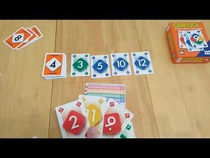 Qwixx: The Card Game - how to setup play and review board game * Amass Games * Gamewright flip write