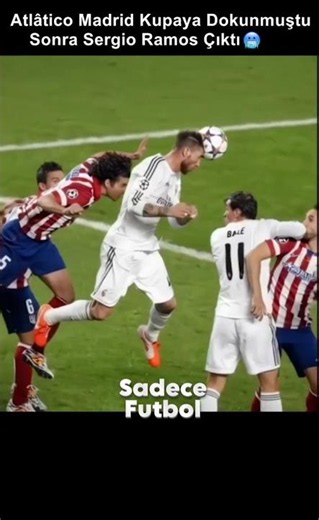 The match where Sergio Ramos snatched the trophy from Atletico's hands 🔥 #football #realmadrid