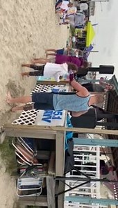 Quickest frozen t-shirt contest ever??? Keeping it cool at Ventnor City Summer Beach Jam!!! | 95.1 WAYV