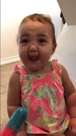 Baby Tries Popsicle For The First Time - 1363971