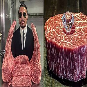 Salt Bae The Meat King Cutting The Best Meat In Nusret Steakhouse! #nusr_et Cr : King Food | King Food