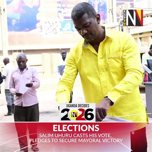 Salim Uhuru Votes for Mayoral Victory in Uganda 2026