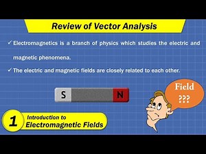 Vector Analysis Part - 1