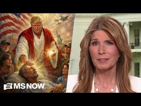 'BAT**** CRAZY': Nicolle reacts to Trump’s UNHINGED Pope Leo meltdown, AI Jesus self-depiction