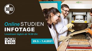 We are ready 🤩: Unsere BOKU Online Studieninfotage von 29. März bis 1. April 2021 bieten die Möglichkeit, Einblicke in die Inhalte unserer Bachelorstudien zu bekommen und persönliche Fragen an Lehrende und Studis zu stellen ✌️. Seid dabei, wir freuen uns auf euch! Wo? Auf unserem Youtube-Kanal: youtube.com/bokuwien Infos & Detailprogramm:https://short.boku.ac.at/SIT | BOKU University