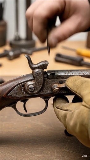 antique Rifle Repair #gunrestoration