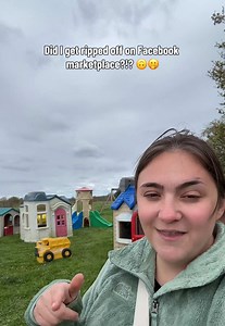 I bought 21 @LIttle Tikes Vintage Houses & Toys on Facebook Marketplace for….🫢 Did I get ripped off or get a steal?! #littletikes #vintagelittletikes #facebookmarketplace #momlife #toddlermom