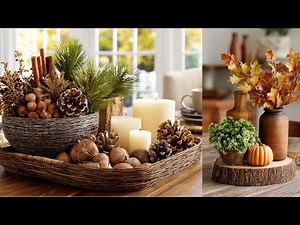 Elegant & Charming Rustic Fall Decor Ideas | Nostalgic and Warm Decorate