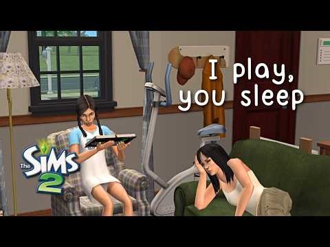slow gameplay to fall asleep to 💤 the sims 2 • no mods