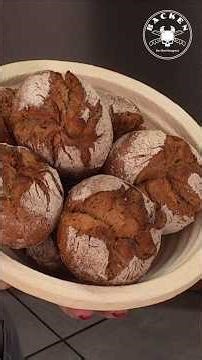 So formst du rustikale Brötchen mit Profi-Technik #brötchen #backen #technique