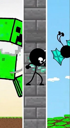 Animating Your Minecraft Ideas! 🎮✨#minecraft #minecraftanimation #stickfigureart #stickman