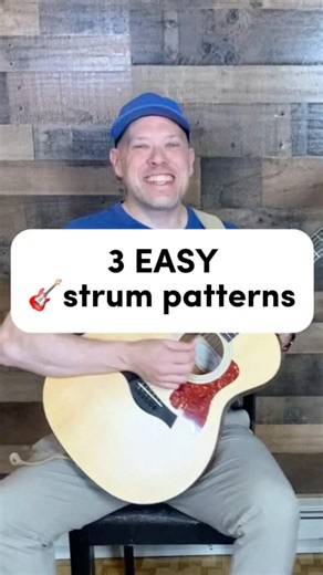The 3 EASIEST strum patterns for beginners