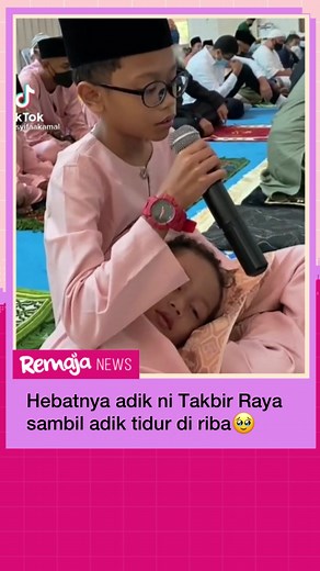Suara Takbir Raya Merdu Ibu Mengandung - Video Viral Malaysia