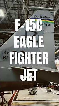 Inside look at the F-15C eagle fighter jet #shorts