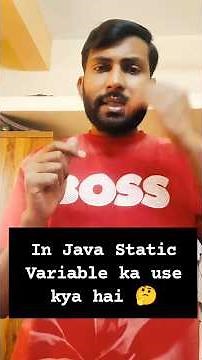 Static Variable in Java Explained Simply 🤯 | One Copy Shared by All Objects