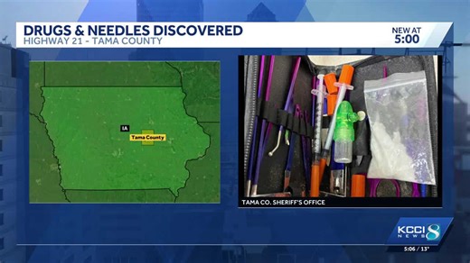 Iowa DOT crew discovers meth stash disguised as grooming kit