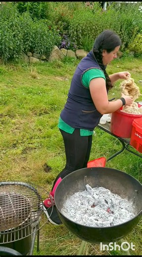 How I extracted almost 1kg of crude lanolin from just 1 sheep fleece! #sheep #animals #wool #lamb #farm #countryliving #countrylife #countryside #happy #art #craft #knitting #crochet #yarn #hobby #diy #creative #woodwork #spinningyarn #spinning #nature #natural #Art #artist #woolart #handmade #homemade #home #sharethelove #shipping #delivery #farmgirl #farmlife #lanolin | Welsh cottage by Zina