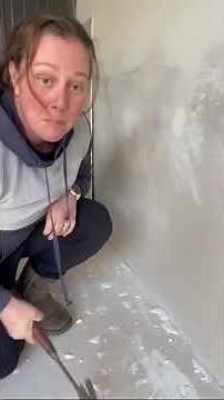 How to easily remove dried plaster off your floor
