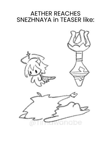 Can't unsee from teaser last time tbh 🤧 #animation #animationmeme #genshinimpact #genshinimpactsnezhnaya #genshin