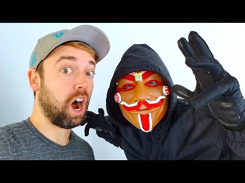 Gingerbread Man Hacks Our Channel!