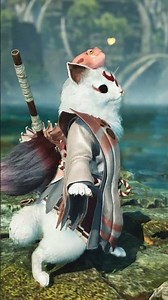 Monster Hunter Wilds Palico cute dance #mhwilds #palico