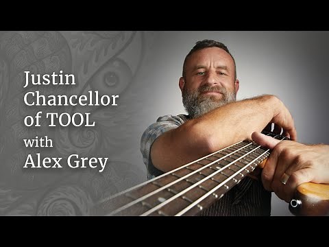 Justin Chancellor of TOOL with Alex Grey